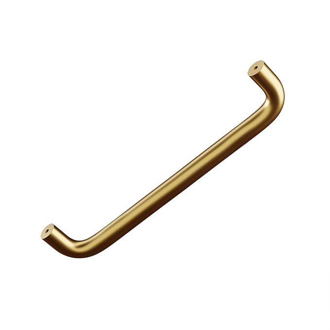 Atlantic Stainless Steel Round D Kitchen Cabinet Pull Handle Antique Finish | All Types Wooden Furniture, Doors And Drawer Handles, (4 Inch - Set Of 5 Pieces) - Image 3