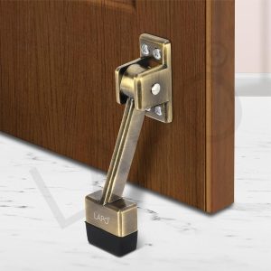 LAPO 5 Inch Door Stopper | Rubber Door Holder | Strong Grip for All Surfaces | Antique Finish | Suitable for Home & Office | Easy Installation | 3 Years Warranty | Pack of 1